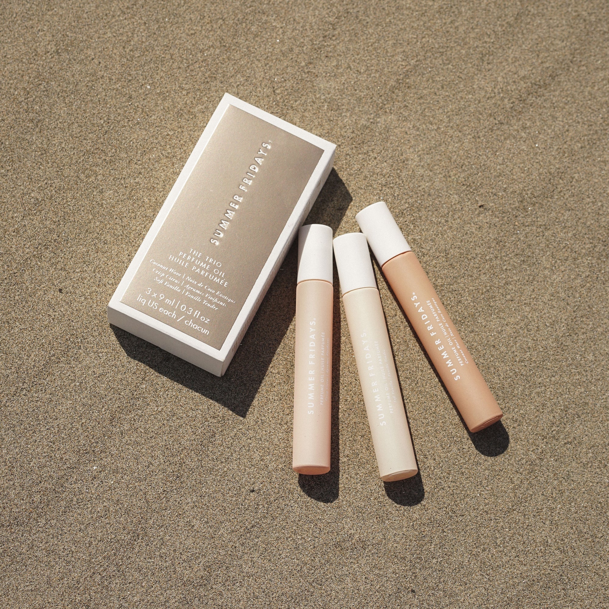 Fragrance Trio Roll On Perfume Oils